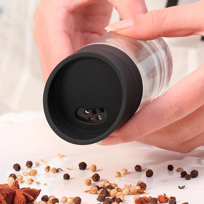 Spice Carousel: This 5-piece rotating cruet set is the perfect kitchen storage solution for your salt, pepper, oil, and vinegar.