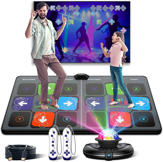 DanceFlow:The ultimate wireless dance mat for family fun and fitness on your TV and PC.