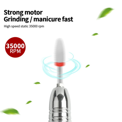 ProNail Sculptor: Achieve salon-quality nails with our professional 35000 RPM electric nail drill, featuring an HD display and a durable metal pen.