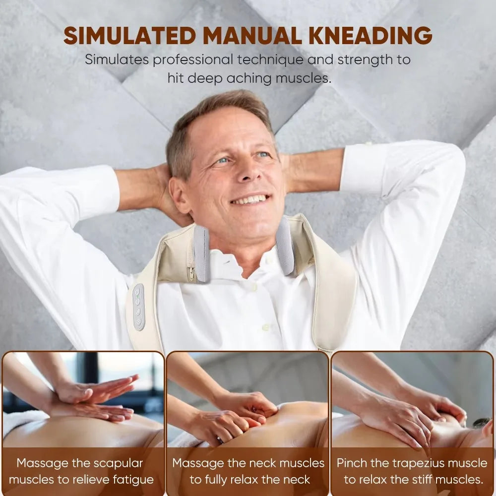 MassoZen:Massageador Cervical A solução para sua dor, instantaneamente.