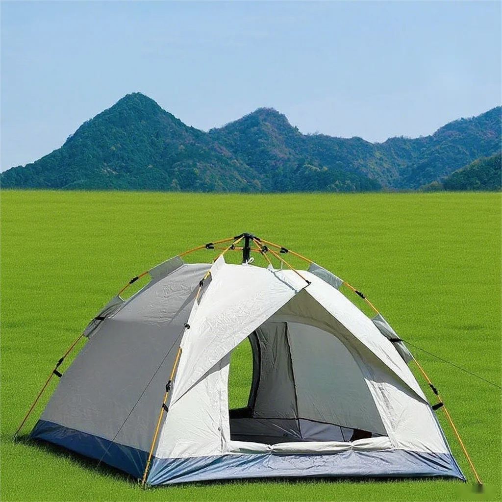 Zenith Tent: Find your ultimate outdoor comfort with this automatic quick-opening tent, providing a rainproof and sunshine-proof shelter for 2-4 people—your essential companion for fishing and beach activities.