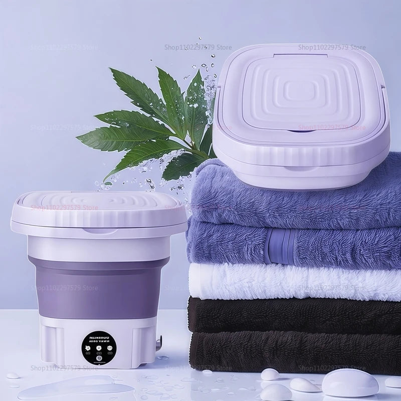 FoldWash 8L – Machine à laver pliante intelligente