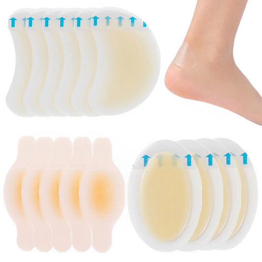 VitaHeal:  15 curativos invisíveis de gel hidrocoloide para bolhas, perfeitos como almofada para bolhas no calcanhar, pé e dedos, proporcionando proteção máxima para a pele.