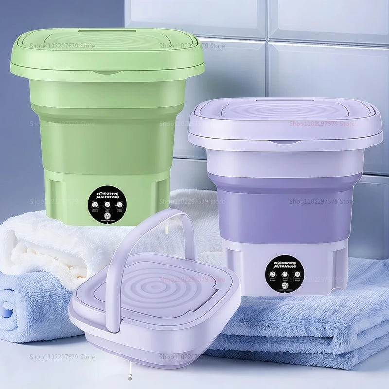 FoldWash 8L – Machine à laver pliante intelligente