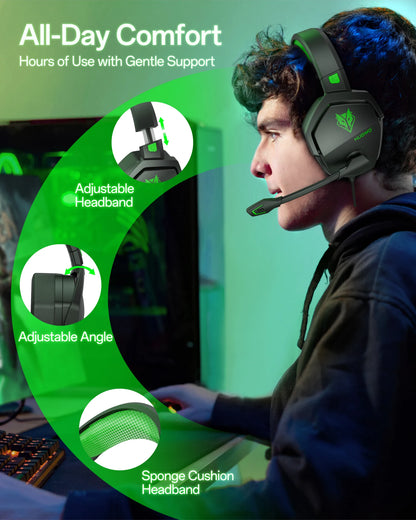 Nebula  Hear the victory.( Immerse yourself in the game with the NUBWO N16 Gaming Headset.)