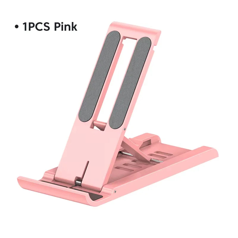 PocketStand: A portable mini mobile phone stand that folds flat, perfect for your Xiaomi, iPhone, and Samsung devices.