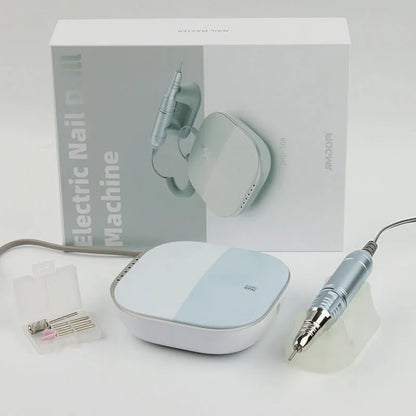 ProNail Sculptor: Achieve salon-quality nails with our professional 35000 RPM electric nail drill, featuring an HD display and a durable metal pen.