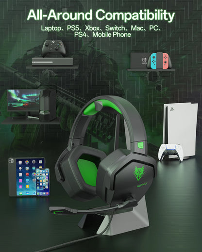 Nebula  Hear the victory.( Immerse yourself in the game with the NUBWO N16 Gaming Headset.)