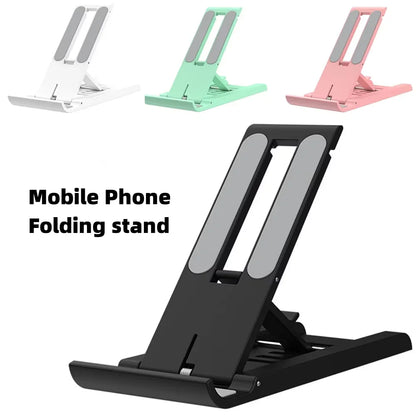 PocketStand: A portable mini mobile phone stand that folds flat, perfect for your Xiaomi, iPhone, and Samsung devices.