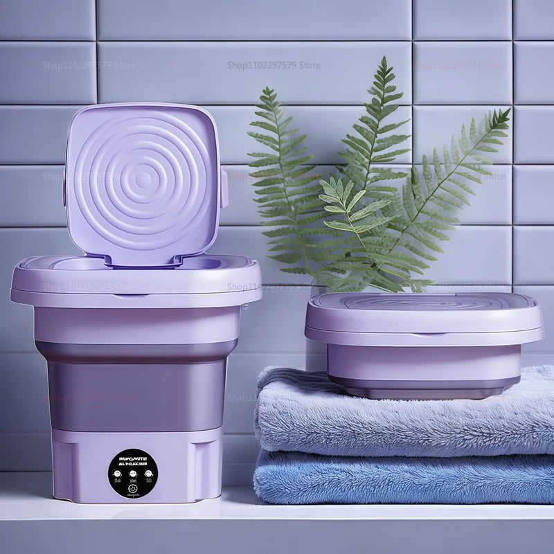 FoldWash 8L – Machine à laver pliante intelligente