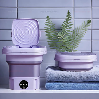 FoldWash 8L – Machine à laver pliante intelligente