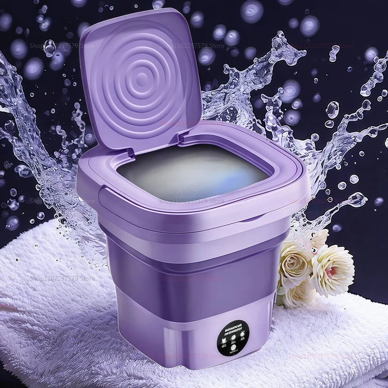 FoldWash 8L – Machine à laver pliante intelligente