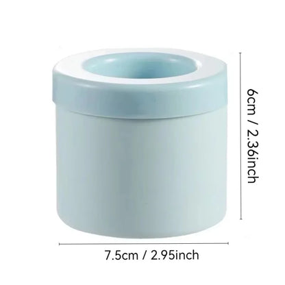 Moule à glaçons rond en silicone – Compact, créatif et rafraîchissant
