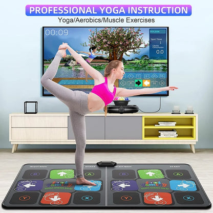 DanceFlow:The ultimate wireless dance mat for family fun and fitness on your TV and PC.
